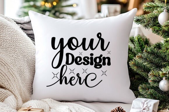 Christmas Pillow Mockup 209 Review for Embroidery Projects