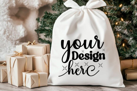 Christmas Santa Sack Mockup Jpg 74 for Product Mockups and Graphics