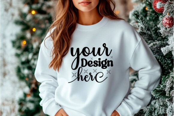 Christmas Sweater Mockup 127 for Graphics and Product Mockups
