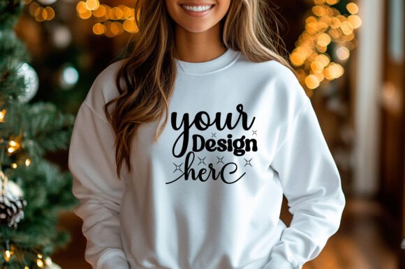 Christmas Sweater Mockup 135 for Branding and Product Graphics