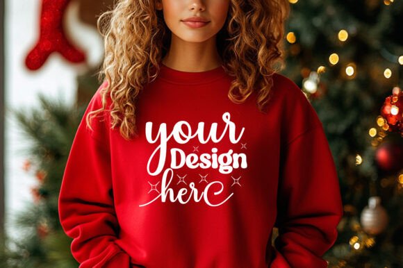 Christmas Sweater Mockup 145 for Product Mockups and Graphics