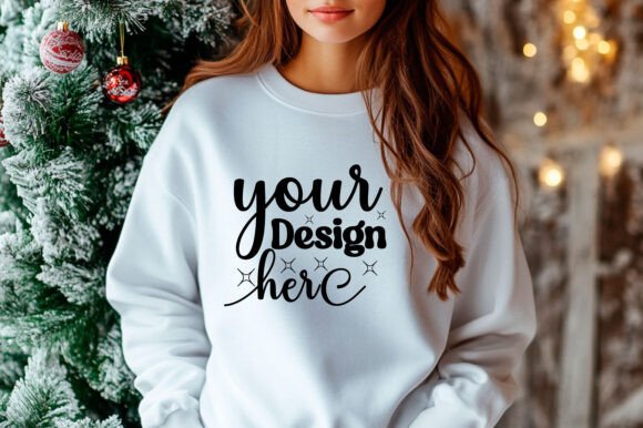 Christmas Sweater Mockup 165 for Product Mockups and Graphics
