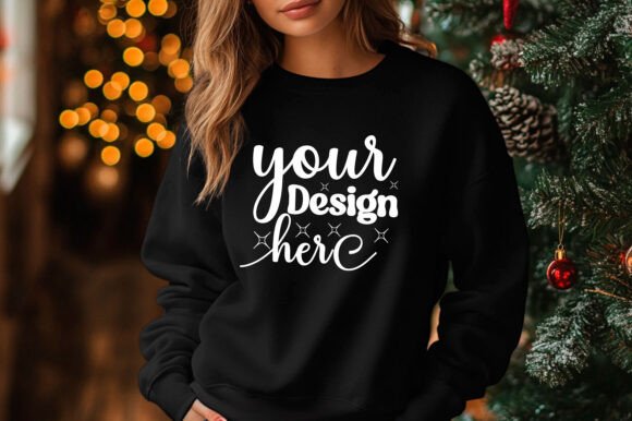 Christmas Sweater Mockup 35: A Graphic Design Asset for Product Mockups