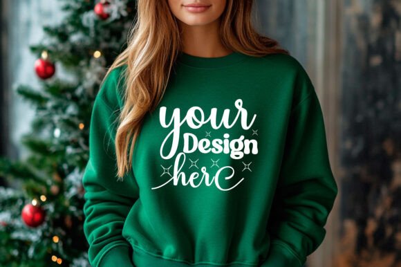 Christmas Sweater Mockup 43 for Branding and Product Graphics