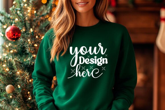Christmas Sweater Mockup 69 for Product Mockups and Graphics