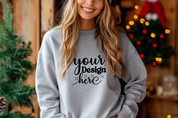 Christmas Sweater Mockup 73 for Graphics and Product Mockups