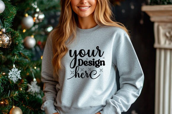Christmas Sweater Mockup 74 for Product Mockups and Graphics