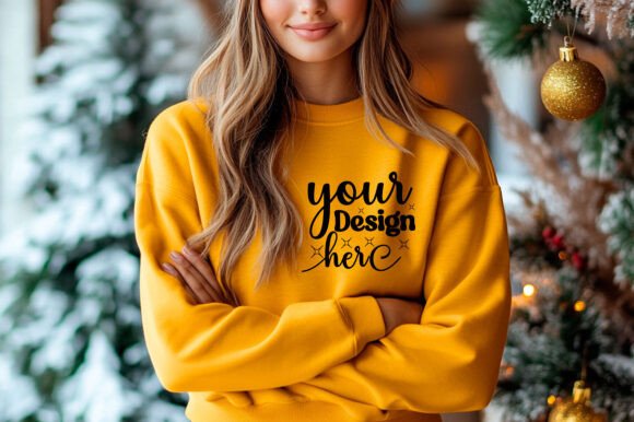 Christmas Sweater Mockup 84 Review for Embroidery Projects