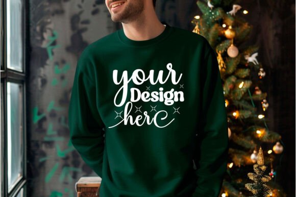Gildan 18000 Christmas Men Mockup 22 Review