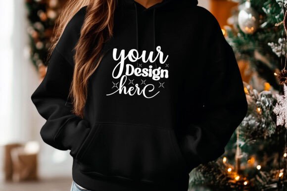 Gildan 18500 Hoodie Mockup 13 for Product Mockups and Graphics